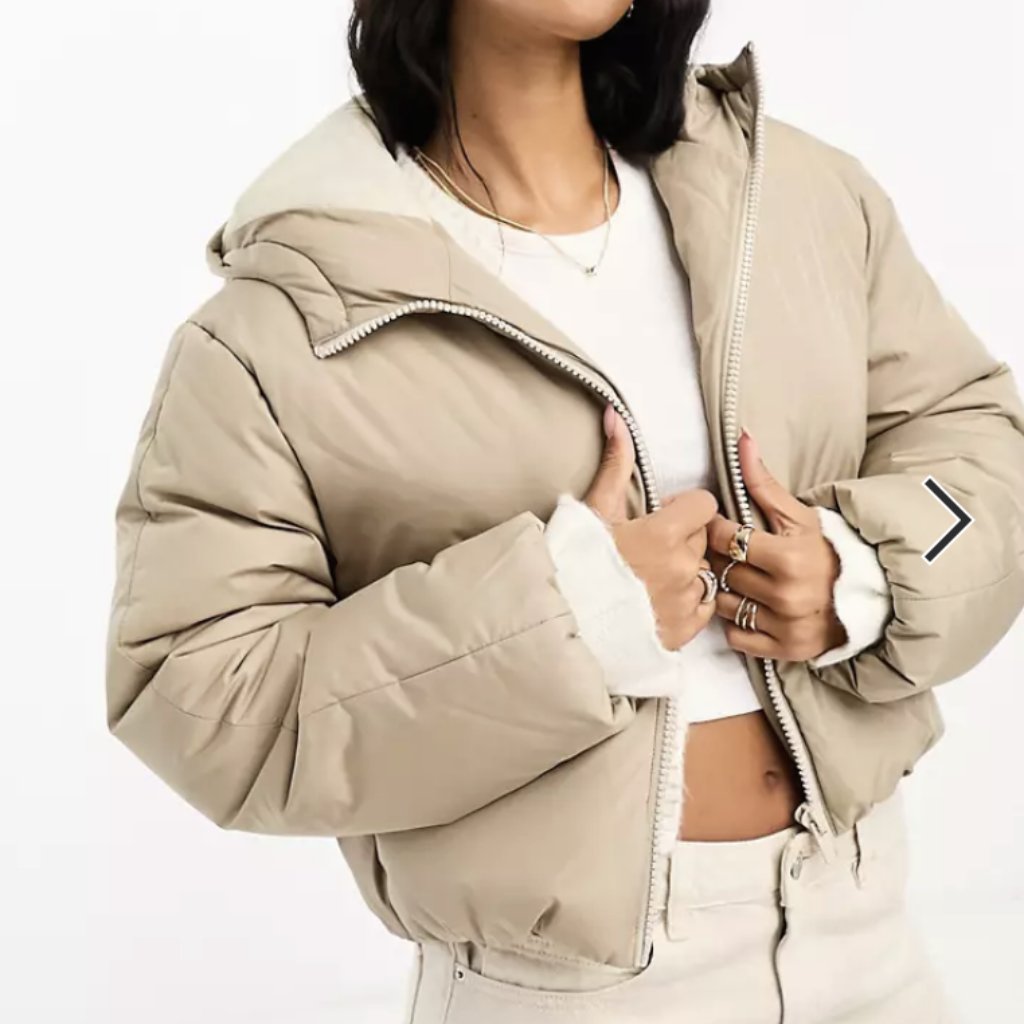 Cropped Padded Jacket